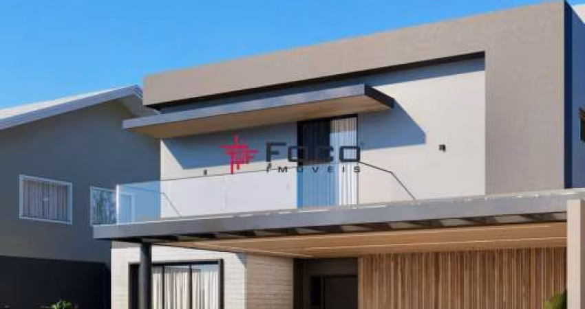 Sobrado à venda com 345m² | 05 suítes | Condomínio Colinas
