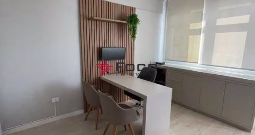 Sala comercial no Edifício Cosmopolitan Business / Jardim Aquárius / 32 m² / Vaga de garagem / São José dos Campos