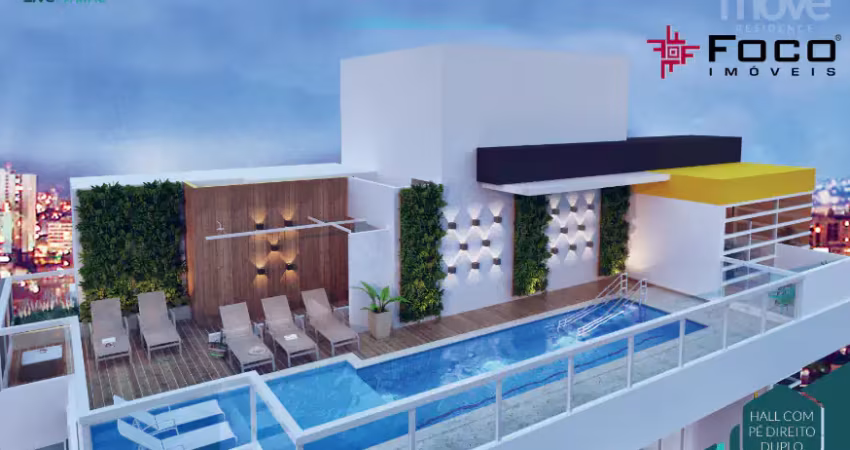 Apartamento garden - edifício move residence - 75m² - 1 suíte - varanda gourmet estendida