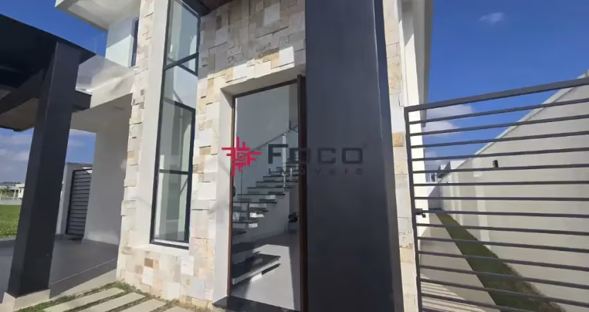 Casa sobrado - condomínio veredas do campos - 03 suítes com varanda - eugênio de melo