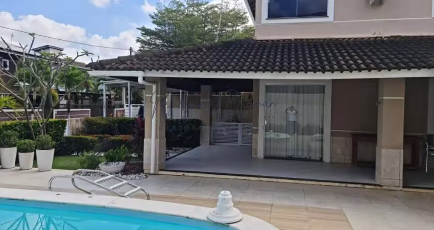 Casa em Condomínio para Venda em Lauro de Freitas, Buraquinho, 4 dormitórios, 4 suítes, 5 banheiros, 2 vagas