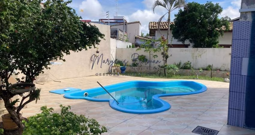Casa para Locação em Lauro de Freitas, Vilas Do Atlântico, 4 dormitórios, 1 suíte, 4 banheiros, 2 vagas