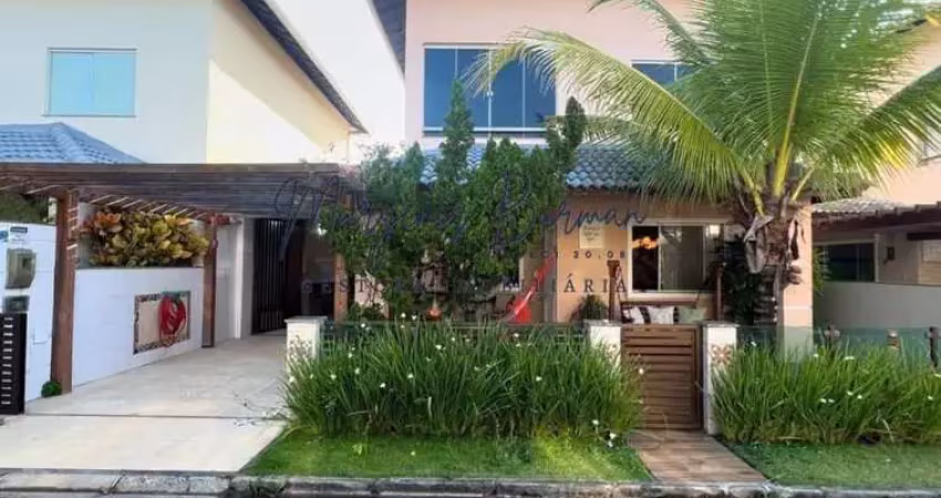 Casa em condomínio para locação em lauro de freitas, buraquinho, 4 dormitórios, 3 suítes, 5 banheiros, 2 vagas