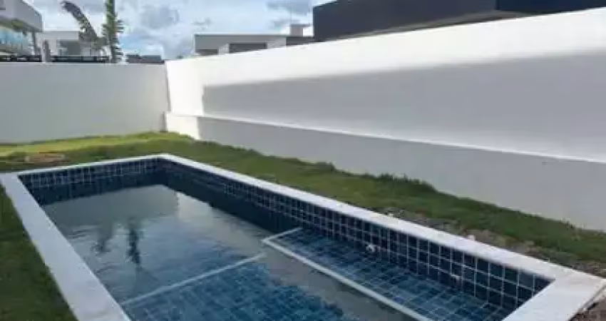 Casa em condomínio para locação em camaçari, alphaville (abrantes), 4 dormitórios, 4 suítes, 6 banheiros, 4 vagas