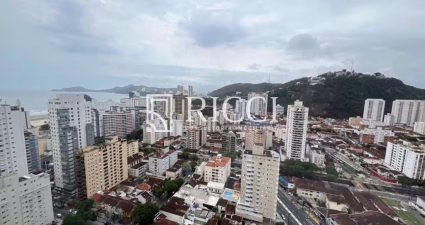 Imperdível oportunidade! Apartamento à venda em Santos-SP, Pompéia - 2 quartos, 2 suítes, 1 sala, 4 banheiros, 2 vagas - 107m².