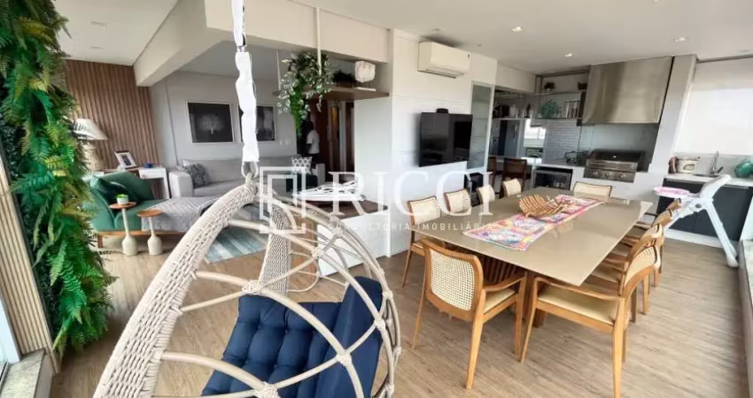EXTRAORDINÁRIO APARTAMENTO 3 SUÍTES E CHURRASQUEIRA NA VARANDA NA ENSEADA GUARUJÁ !!! PORTEIRA FECHADA, FINAMENTE DECORADO E MBILIADO !!!