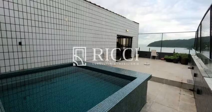 Cobertura frente mar em São Vicente-SP