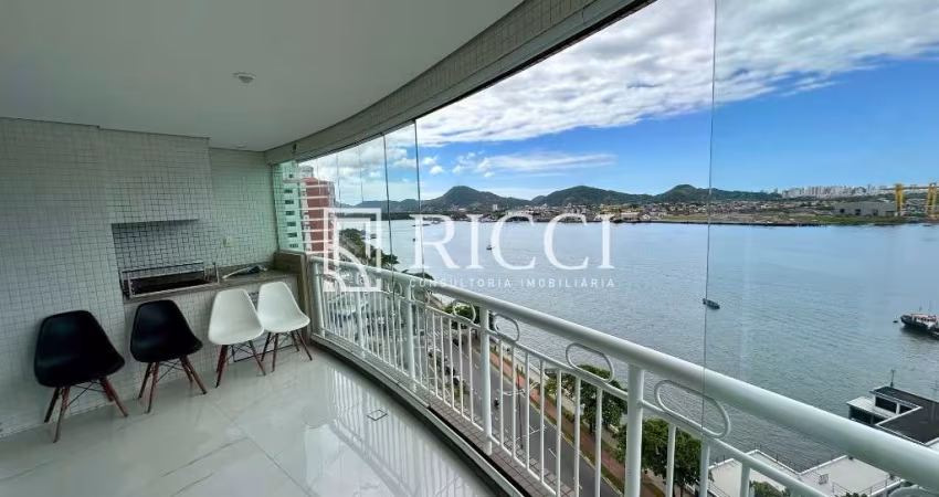Imperdível: Apartamento de luxo com 3 quartos, 3 suítes e 4 vagas na Ponta da Praia, Santos-SP!