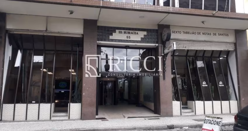 Prédio Comercial de 100m² à Venda no Centro de Santos-SP.