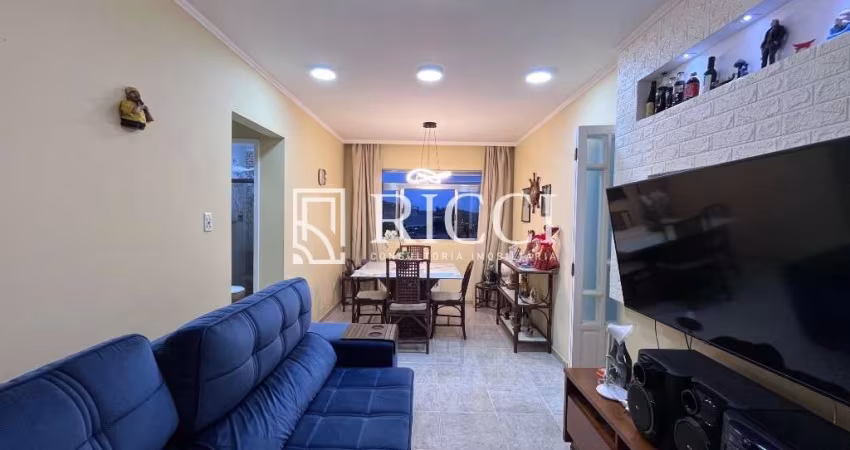 Imperdível oportunidade: Apartamento à venda na Ponta da Praia em Santos-SP, 2 quartos, 2 salas, 1 vaga de garagem, 102m²!