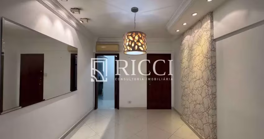 Apartamento à venda no Gonzaga, Santos-SP: 3 quartos, 1 suíte, 2 salas, 2 banheiros, 1 vaga - 97,55m². Venha conferir!