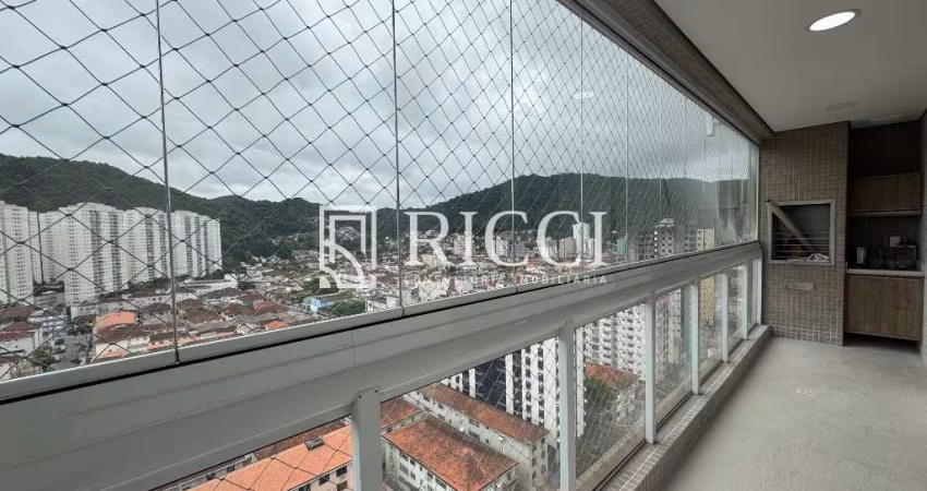 Apartamento à Venda em Santos-SP, Marapé: 3 Quartos, 1 Suíte, 2 Salas, 3 Banheiros, 2 Vagas - 112m² de Área