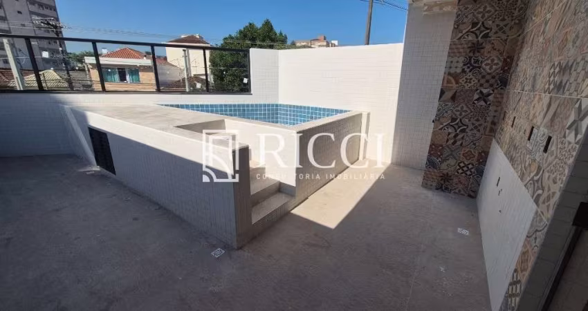 CASA NOVA 3 QUARTOS NA VILA BELMIRO EM SANTOS