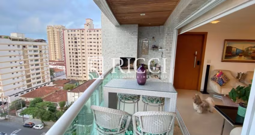 Apartamento de Luxo à Venda no Embaré, Santos | 3 Quartos, 3 Suítes