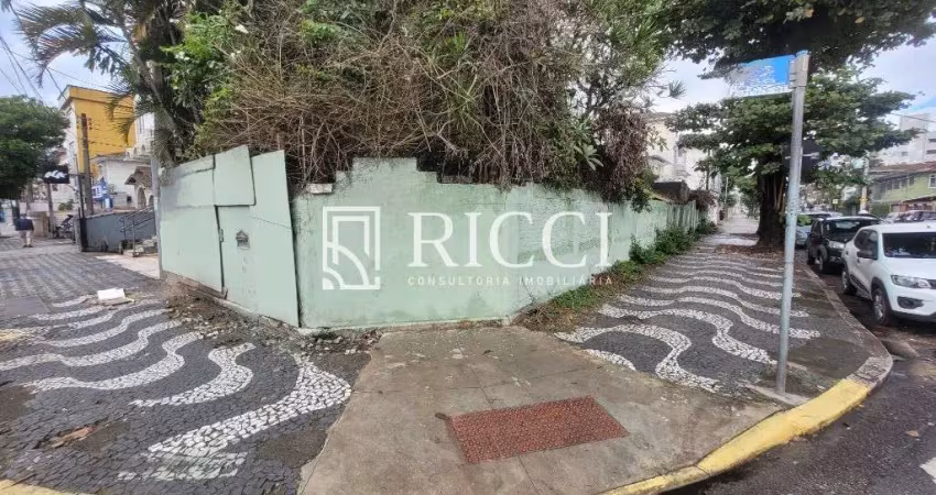 Terreno à venda em santos - embaré, r$1.700.000 | ricci consultoria