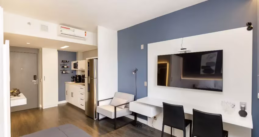 Flat no batel – mobiliado, andar alto e super rentável