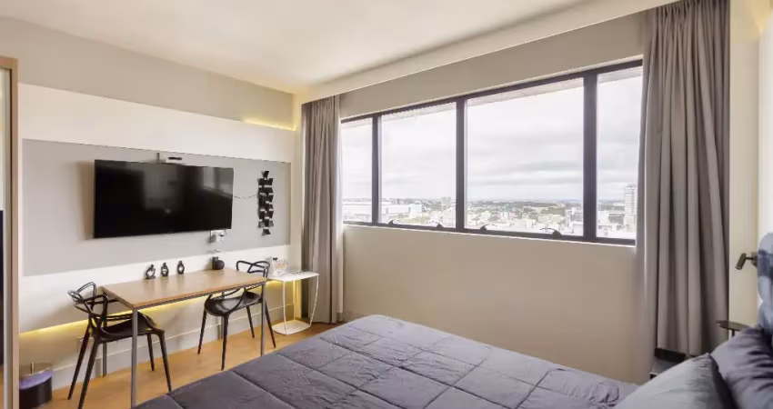 Flat exclusivo no batel – mobiliado e com excelente potencial de renda