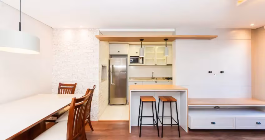 Apartamento com 2 dormitórios à venda, 56 m² por r$ 618.900,00 - santo inácio - curitiba/pr