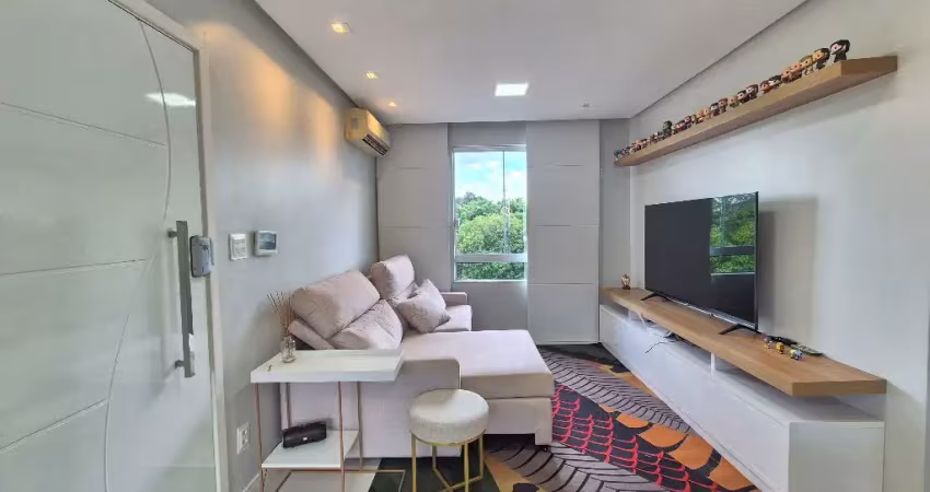Lindissimo apartame com2 quartos, 100% mobiliado à venda em parque dez, manaus-am;