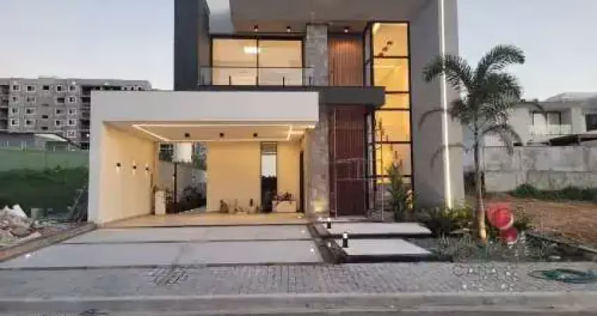 Condominio residencial storil, casa de luxo duplex, 3 suítes à venda em novo aleixo;