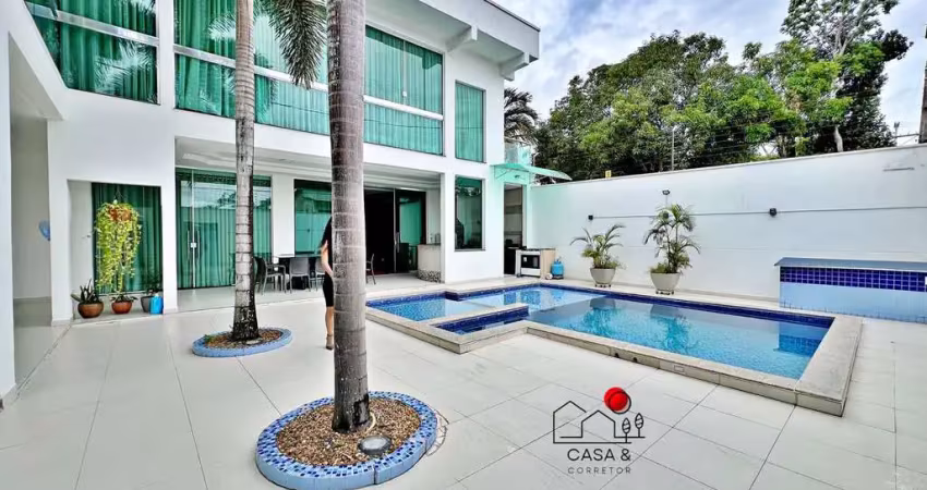Casa duplex com 6 suítes à venda em tarumã, manaus-am; somente a vista