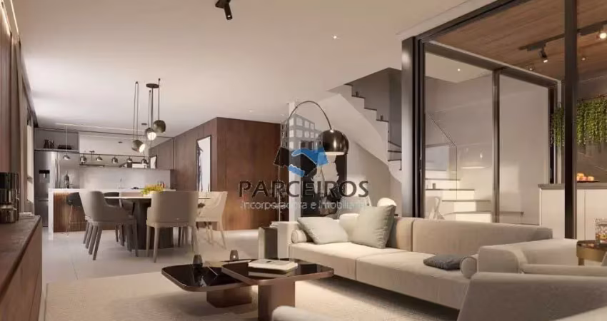 Cobertura com 3 dormitórios à venda,89.00 m , água verde, curitiba - pr