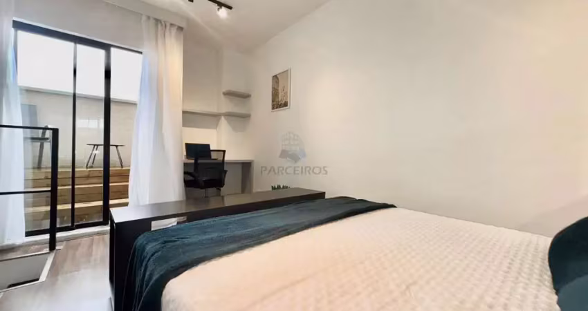 Apartamento com 1 dormitório à venda, portão, curitiba - pr
