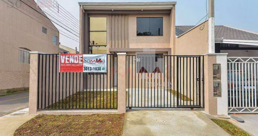 Sobrado com 4 dormitórios à venda, 76 m² por R$ 488.900,00 - Alto Boqueirão - Curitiba/PR