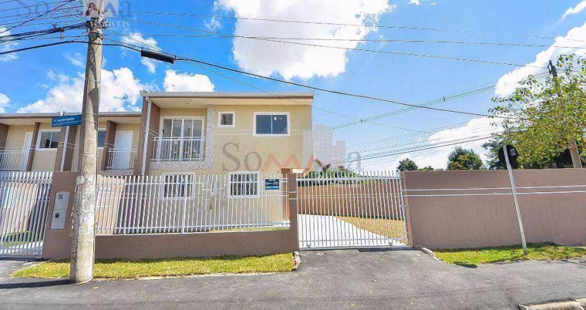 Sobrado com 3 dormitórios para alugar, 89 m² por R$ 2.730,00/mês  + taxas- Sítio Cercado - Curitiba/PR