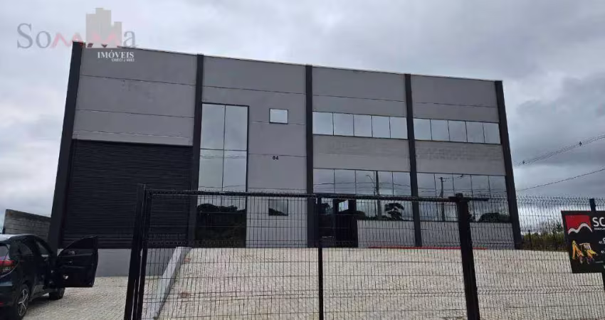 Barracão para alugar, 1311 m² por r$ 26.656,70/mês - eucaliptos - fazenda rio grande/pr