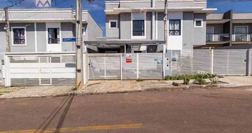 Sobrado com 4 dormitórios à venda, 69 m² por r$ 380.000,00 - sítio cercado - curitiba/pr