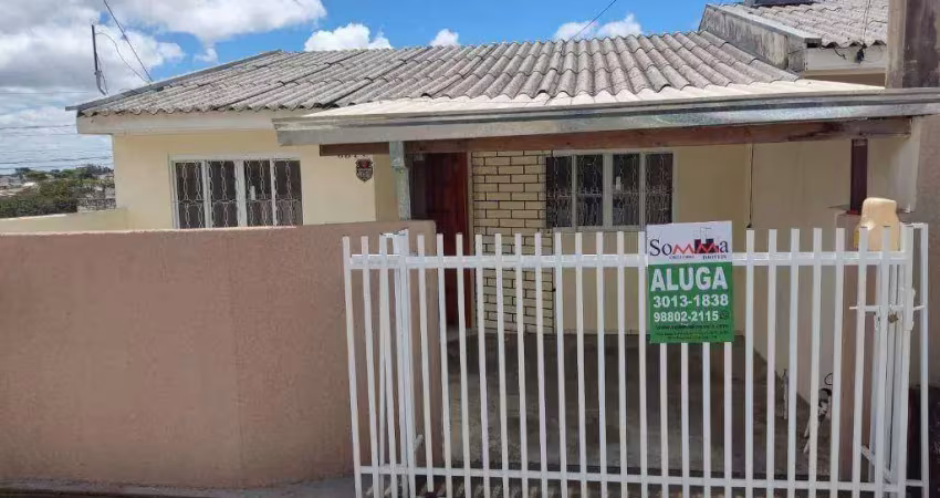 Casa com 2 dormitórios para alugar, 40 m² por r$ 1.600/mês+taxas - sítio cercado - curitiba/pr