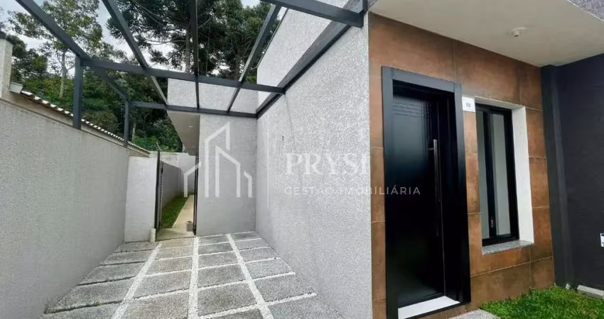 Casa com 3 dormitórios à venda, 69 m² por r$ 495.000 - colônia rio grande - são josé dos pinhais/pr