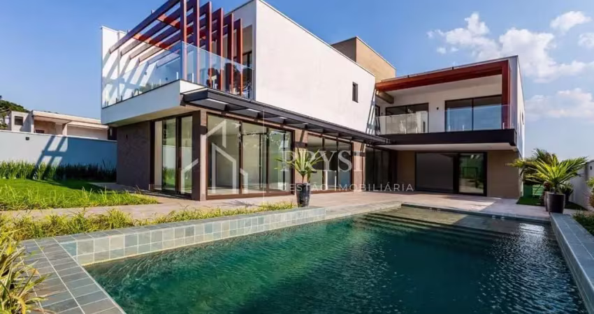 Casa com 4 suítes à venda, 545 m² por r$ 5.700.000 - campo comprido - curitiba/pr
