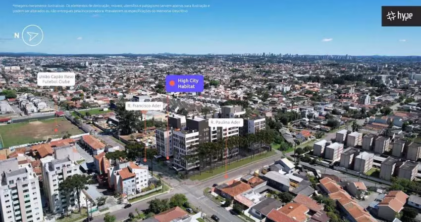Apartamento com 2 dormitórios à venda, 57 m² por r$ 493.900,00 - novo mundo - curitiba/pr
