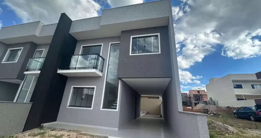 Sobrado com 3 dormitórios à venda, 136 m² por r$ 750.000,00 - costeira - são josé dos pinhais/pr