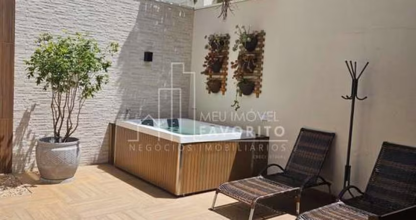 Casa de condomínio no Reservatto Residenziale, Engoradouro, Jundiaí- SP com aquecedor solar e jacuzz