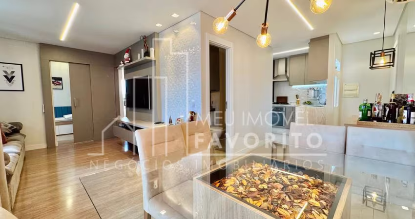 Apartamento reformado com 2 dorms no Go Maraville, andar alto, 61m , 1 vaga e ar-condicionado