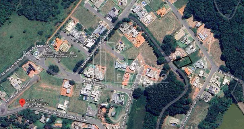 Terreno à venda condomínio terra de caxambu 1.050m  lazer completo