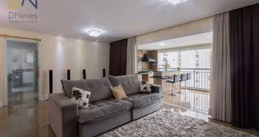 Apartamento com 3 dormitórios à venda, 154 m² por r$ 1.690.000,00 - jardim flor da montanha - guarulhos/sp