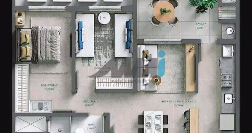 Apartamento com 2 quartos à venda na Rua São Vicente, 251, São Vicente, Itajaí