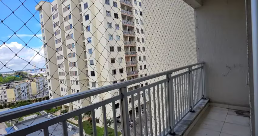 Cond.wekend, 69m2, 6 andar , com sala ampla com ar split, 2 quartos sendo 1 suíte, e 1 vaga coberta