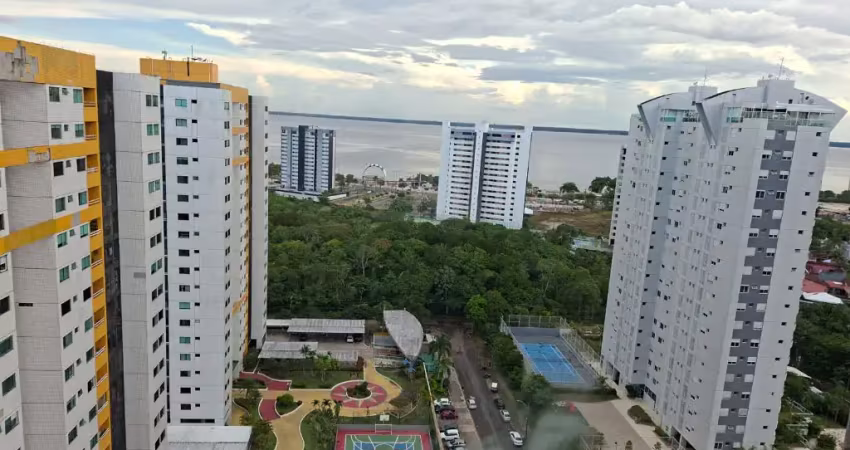 Cond ilhas gregas, 96m2, climatizado e mobiliado, 2 quartos sendo 1 suíte, andar alto