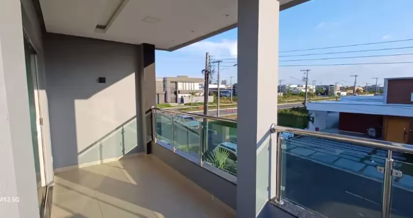 Cond reserva morada, ponta negra, 281m2, 2 pisos, 4 suítes, toda mobiliada com área goumert