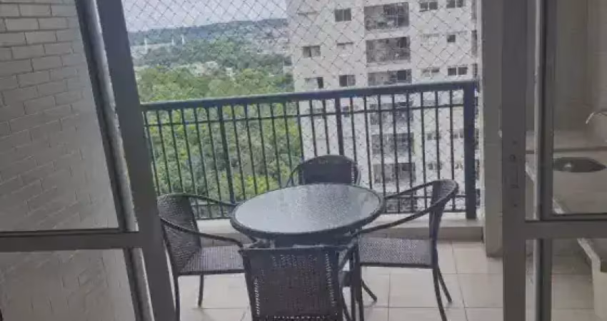 Reserva inglesa, mobiliado, 93m², andar alto, 3 quartos sendo 1 suíte, varanda goumert, 2 vagas.