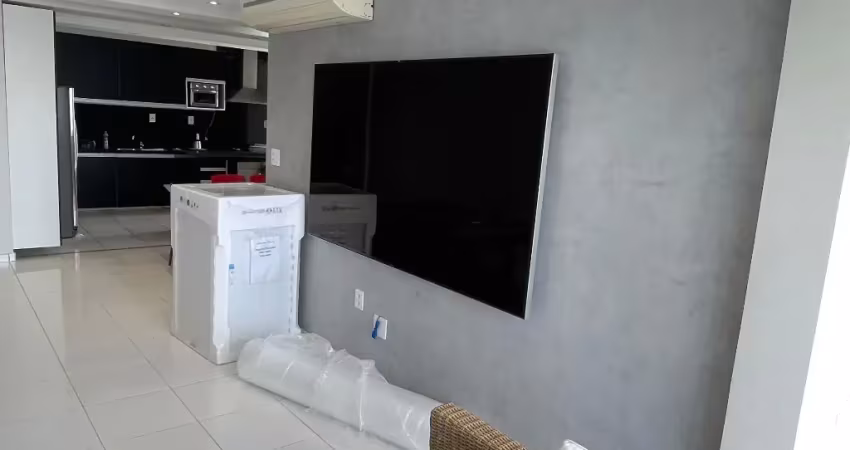 Nossa senhora das graças. cond. di cavalvante, alugo apato mobiliado com 130m2, 3 suites andar alto.