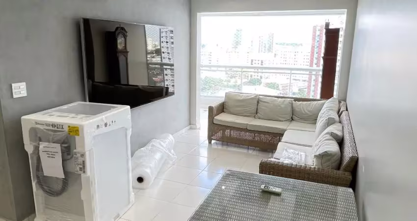 Vieiralralves. cond. di cavalvante, alugo apato mobiliado com 130m2, 3 suites andar alto.