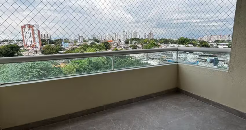 Cond. genève com 92m², 3 quartos sendo 1 suite,  sala para 2 ambientes e 2 vagas.