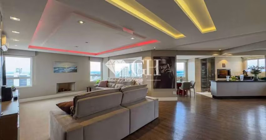 Apartamento com 3 suítes à venda, 238 m² por r$ 2.200.000 -ed. royal plaza -centro - ponta grossa/pr