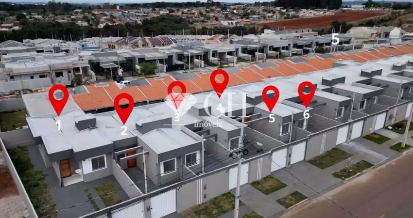 Casa com 2 quartos à venda no Cará-cará, Ponta Grossa 